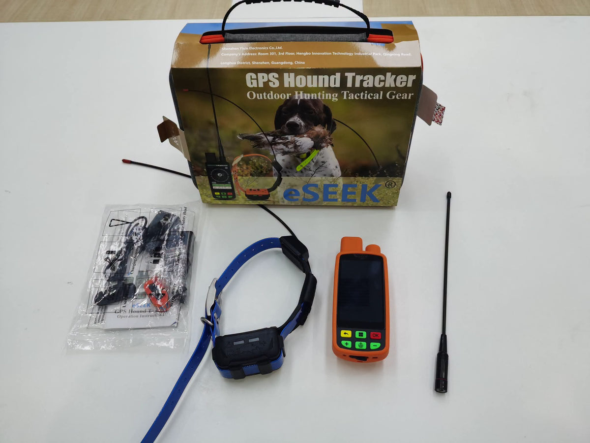 Eseek GPS and 2 Collars